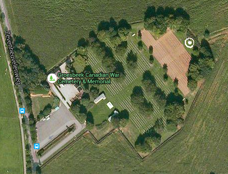 Groesbeek Cemetery Aerial