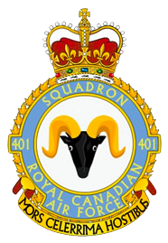No. 401 Squadron, Canadian Air Force